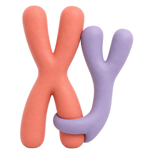 The Proxy mark: the clay X and Y holding hands